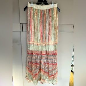 Anthropologie maxi skirt